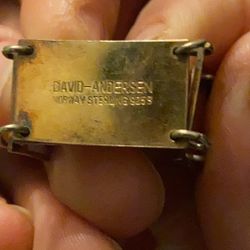 Necklace and Bracelet ( David Andersen )