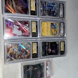 Pokémon Graded Cards CGC And PSA