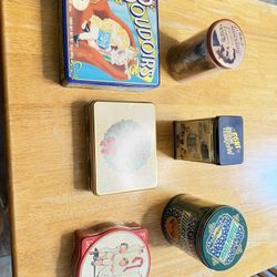 Lot of Tins