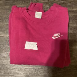 Pink Nike Sweater