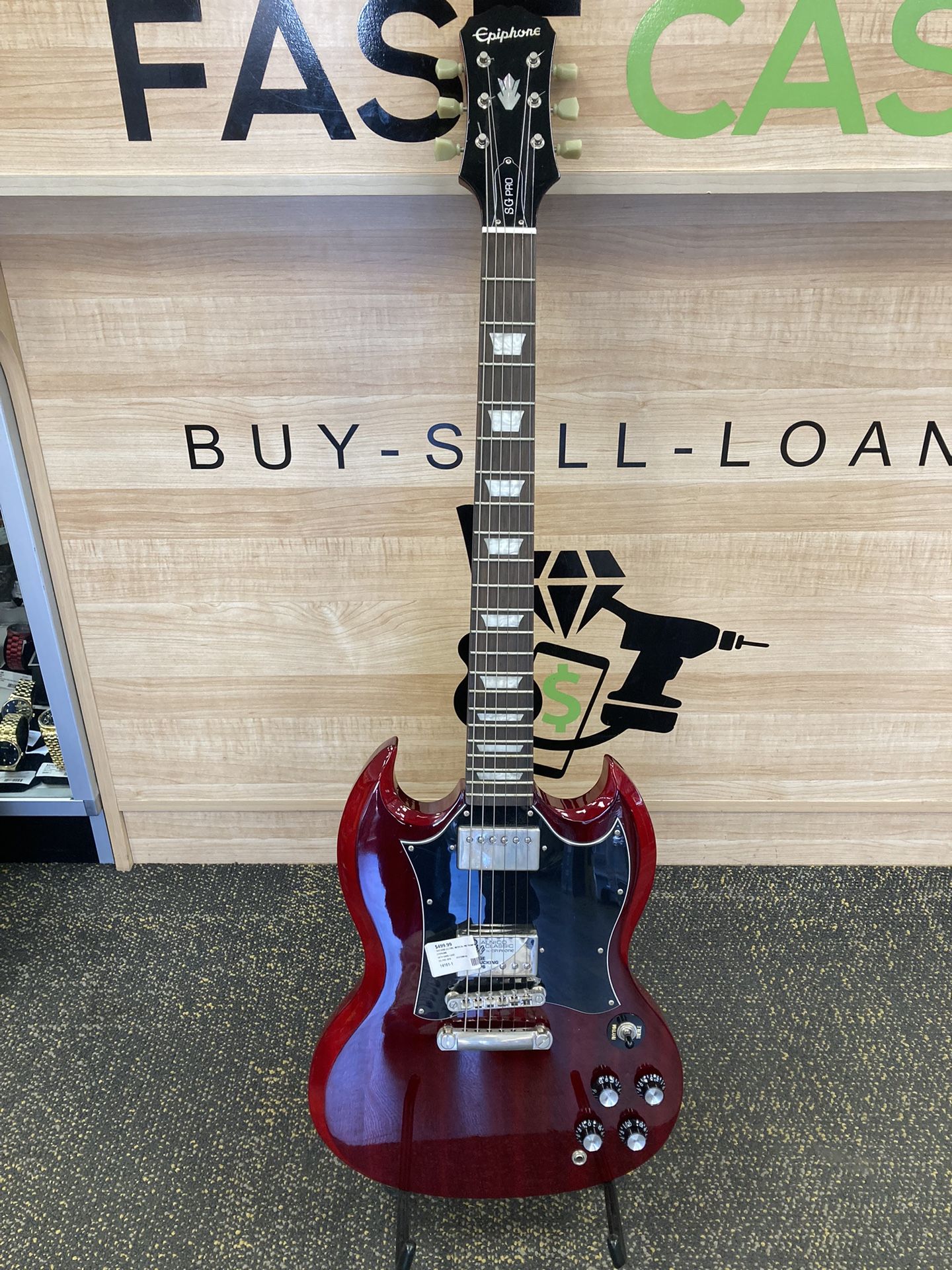 Epiphone SG Traditional Pro Electric Guitar Cherry Red
