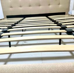 King Upholstered Bed Frame