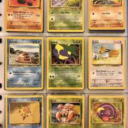 108 Mixed Pokemon Cards Vintage to Modern in Excellent Condition Lot #1