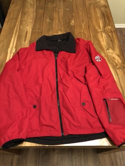Tommy Hilfiger Red US Ski Jacket Reversible Large