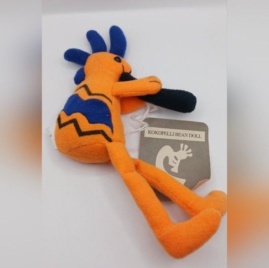 Kokopelli Bean Doll Plush Animal w/tag