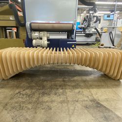 Wood Parametric Bench