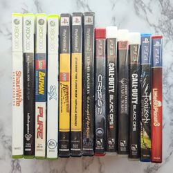 PlayStation 2, PlayStation 3, PlayStation 4And Xbox 360 Games Call Of Duty, Lego Games And More READ DESCRIPTION 