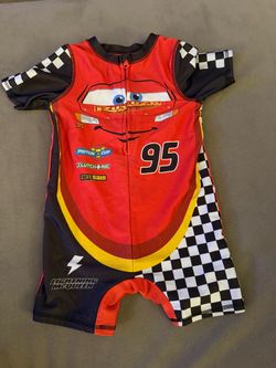 Disney Cars Lightning McQueen Kids Swimsuit
