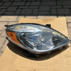 2012-2014  Nissan Versa Headlight RH