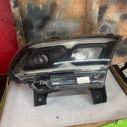 OEM 2021 2022 2023 DODGE DURANGO LED HEADLIGHT BLACK BEZEL "BASE" RIGHT RH NICE!