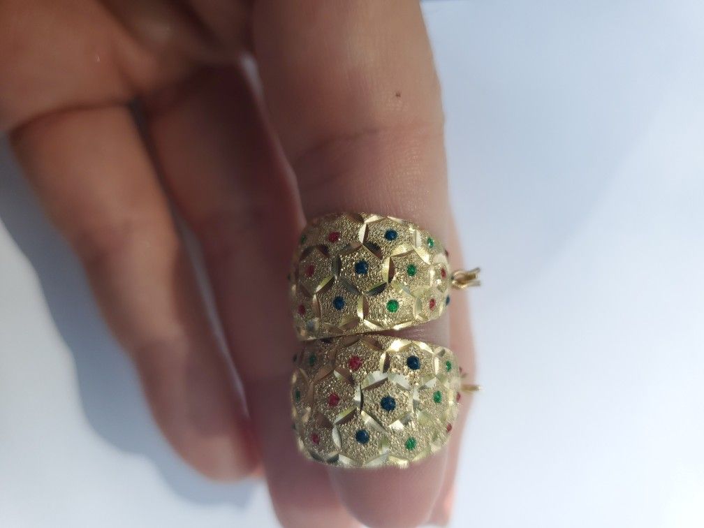 14k Gold Vintage Earrings