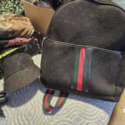 Matching Hat And Bookbag Make Offer