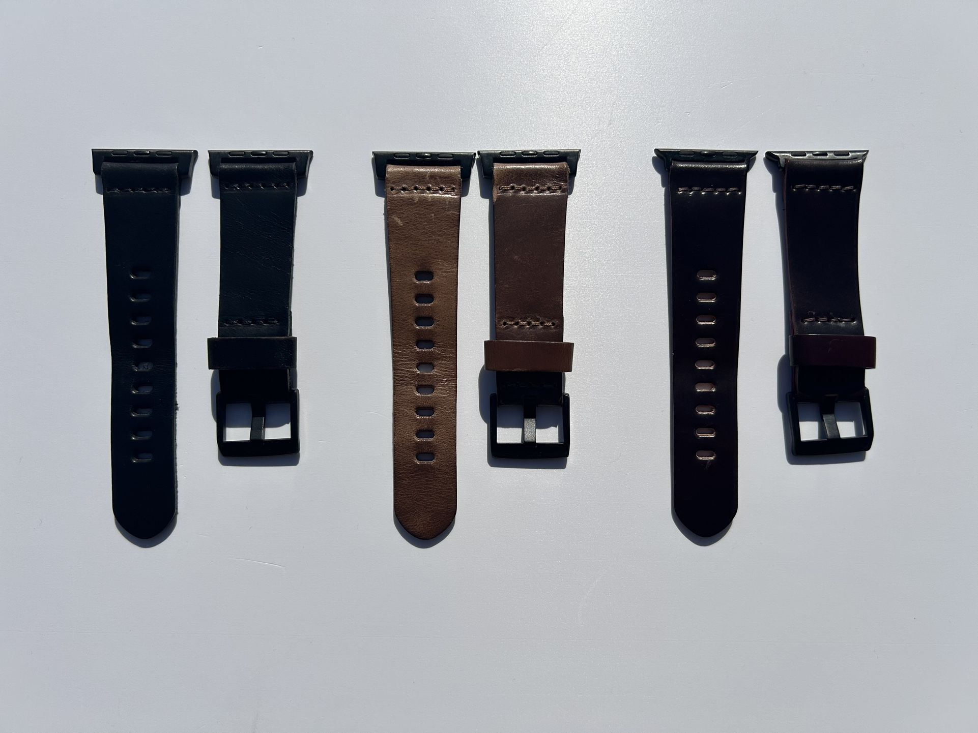 Apple Watch 45/46mm Horween Leather Straps