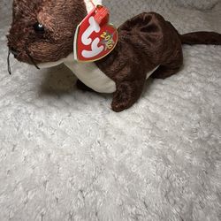 Runner the Weasel - 2000 Ty Beanie Baby