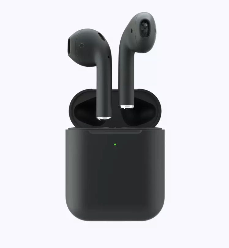 Airpod 2 Matte Black!! SupportsWireless Charging and Touch