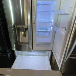 LG EFRIGERATOR FRENCH DOOR WITH EASY ACCESS DOOR, STAINLESS STEEL. ✅$599✅ FREE SHIPPING AND INSTALLATION 