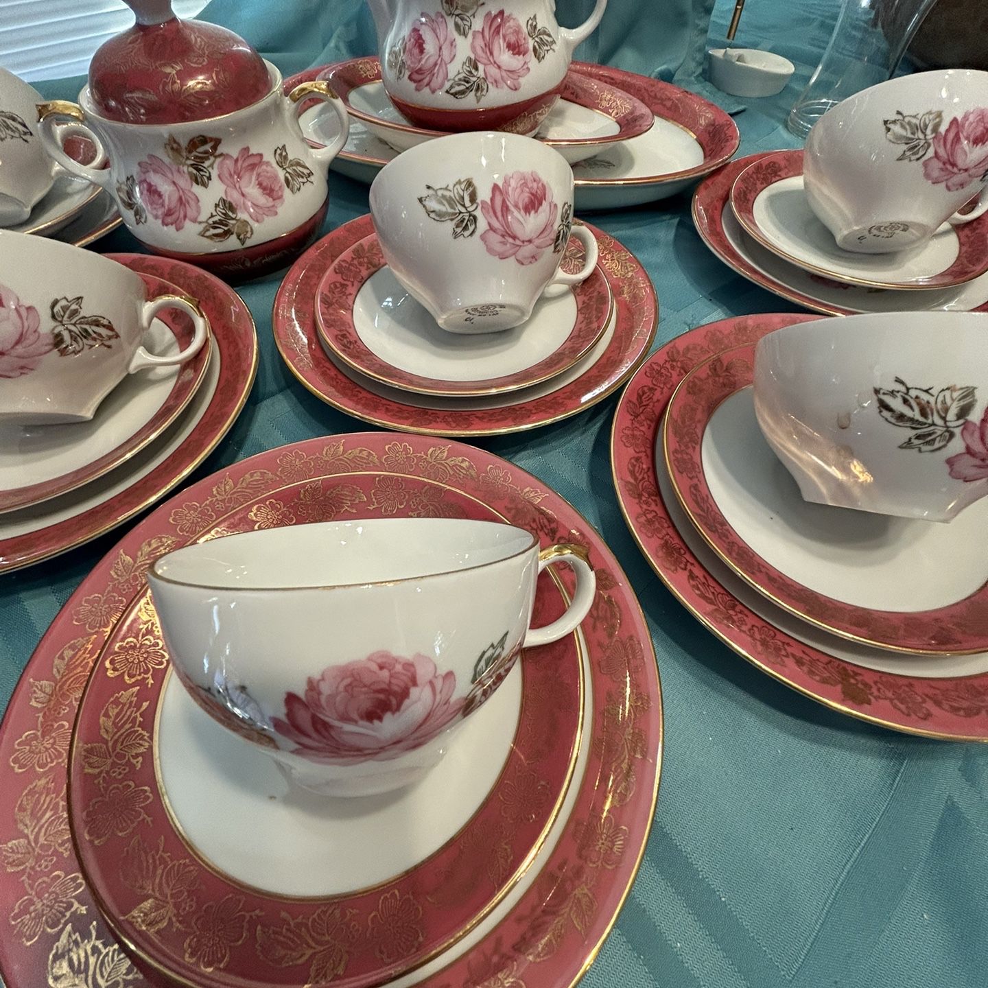 Antique Genuine China Set From Germany 