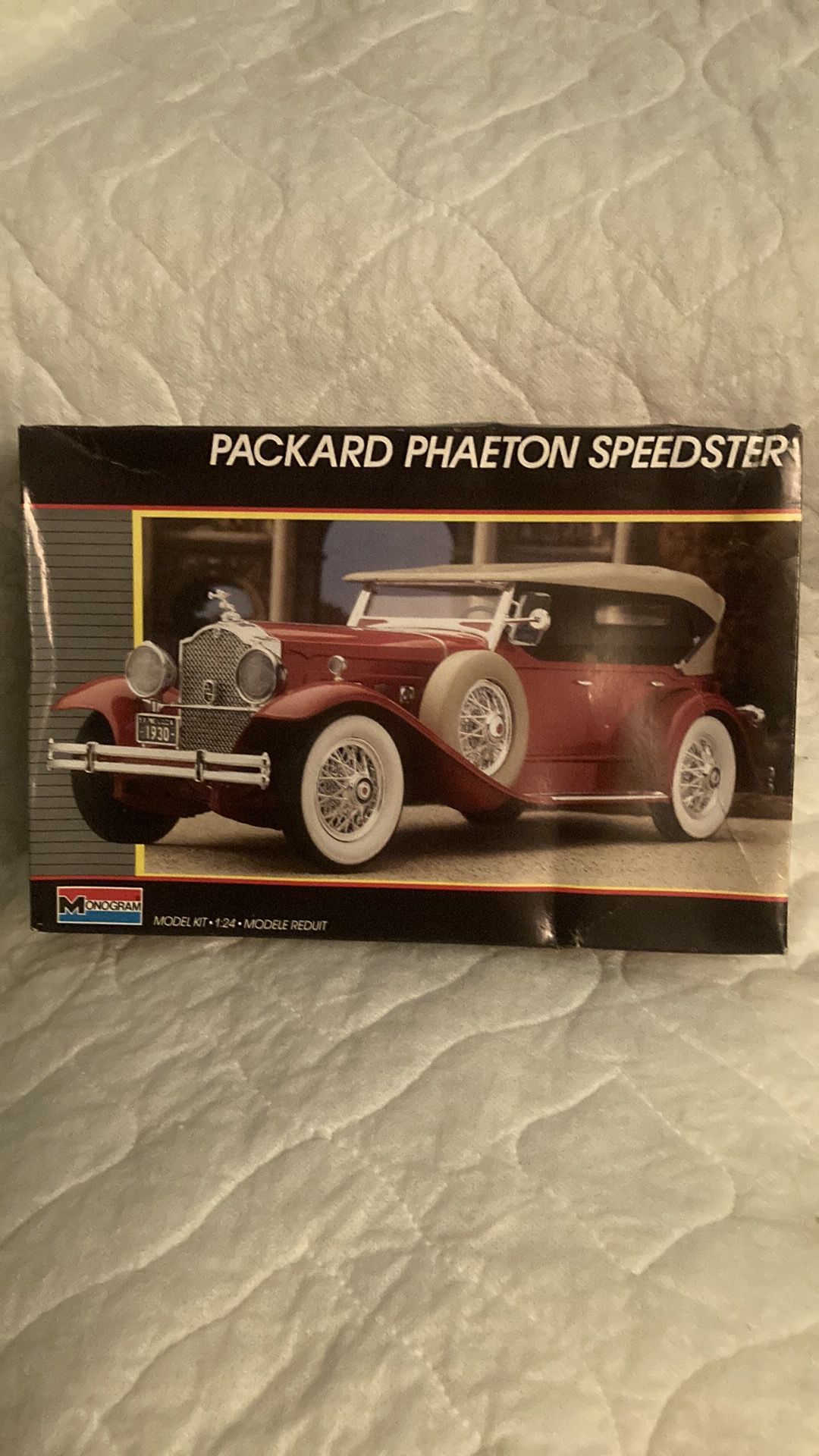 Vintage 1987 Monogram Phaeton Speedster Model Kit 1.24