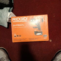 RIDGID 18V 3-SPEED 1/2 IN. IMPACT WRENCH KIT BRAND NEW