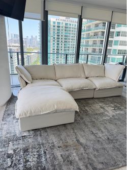Beige cloud sectional (NEW SETS)