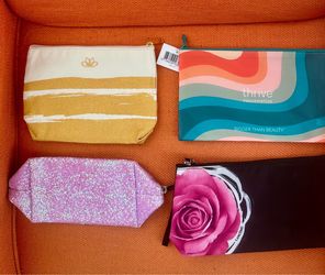 Cosmetic Bags Lot of 4