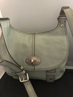 Fossil Authentic Leather hobo shoulder/ crossbody purse