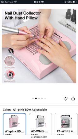 Nails dust collector
