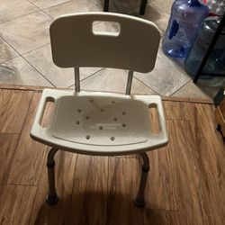 Shower Chair Adjustable Height