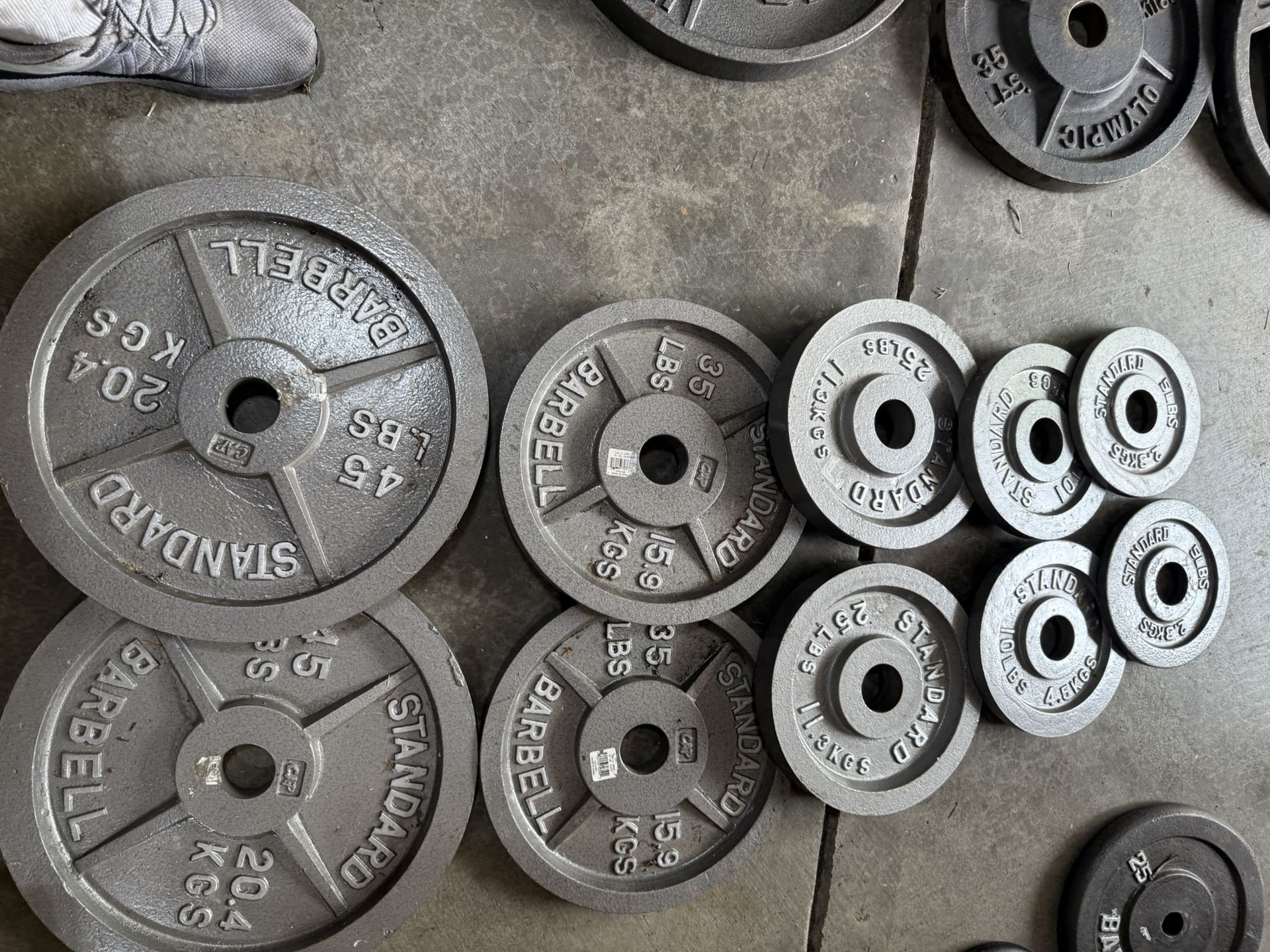Olympic Weights Set
