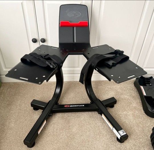 NEW Bowflex SelectTech Stand for $100 Firm (WALNUT 91789)