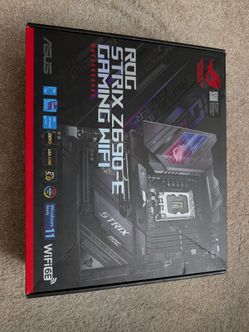 ASUS ROG Strix Z690-E Gaming Wi-Fi motherboard