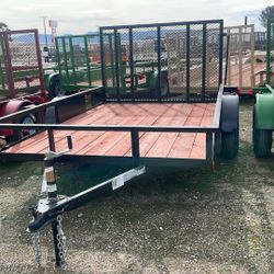 6.5x10 Utility Trailer By Carson Trailer 