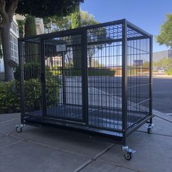 ✅ Brand new Large Commercial Grade HD dog Kennel cage as in pics with dimensions illustrated👍🏻