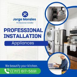 Professional Installation ... of... Appliances. 