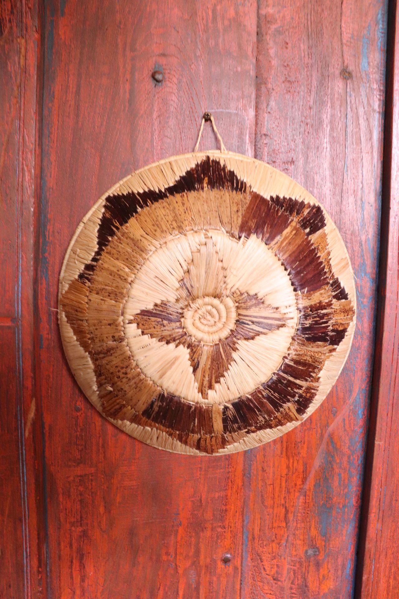 Woven Basket Art Piece or Hold Items