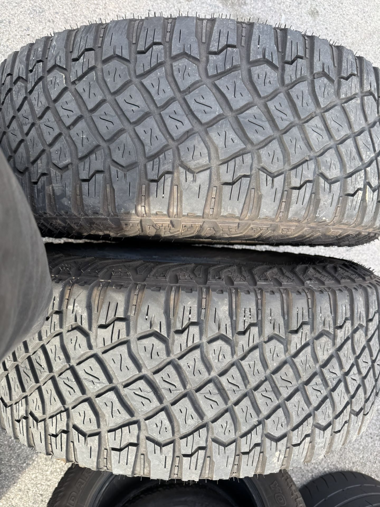 (2) 315/70R17 PAIR OF USED TIRES GOOD YEAR ALL TERRAIN 60% LIFE !!