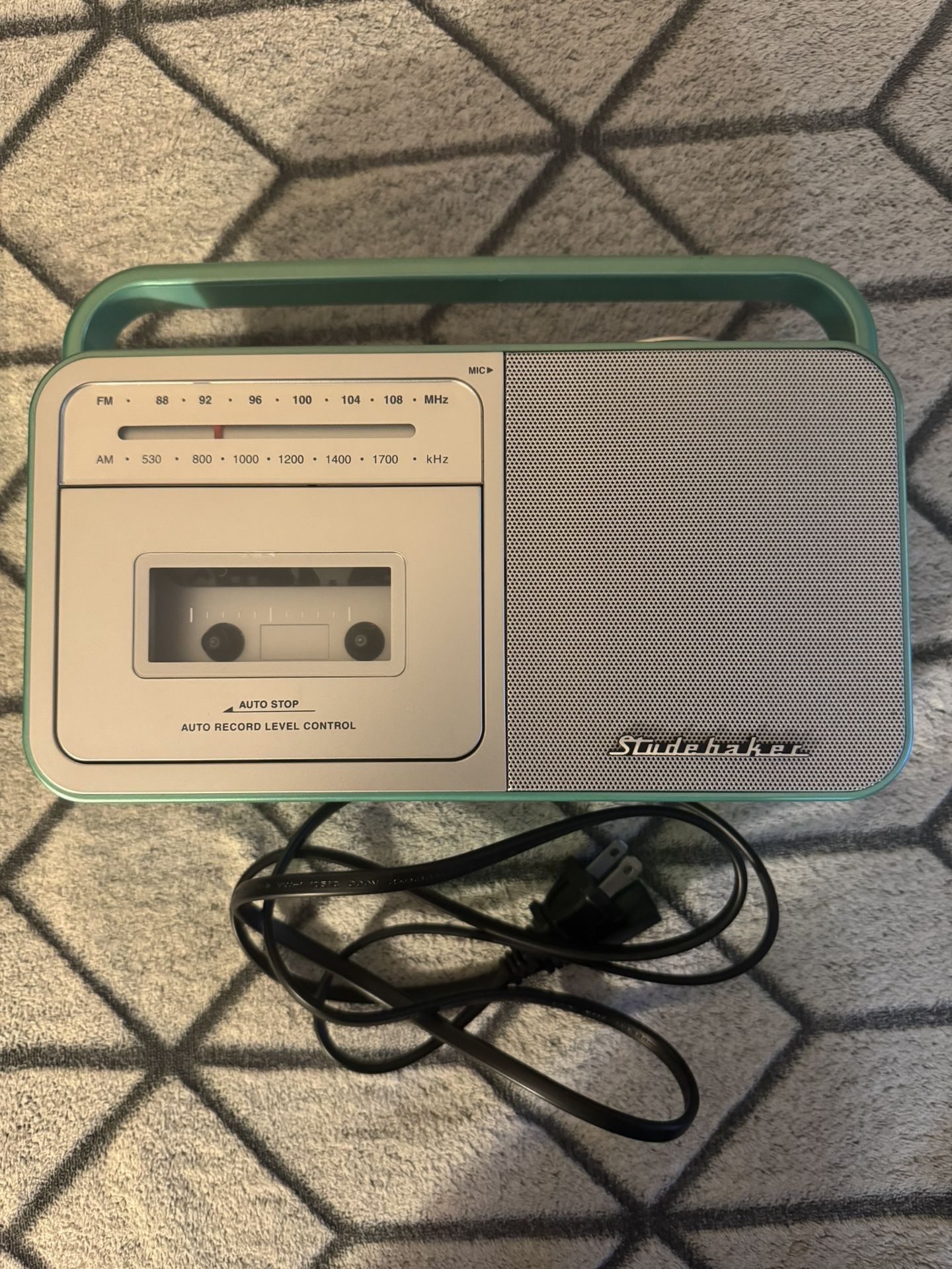 1980's Style Retro Radio Cassette Player and Cassette Recorder - SB2130