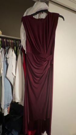 Burgundy Dress
