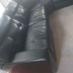 RECLINER ELECTRIC GENUINE 💯% LEATHER SECTIONAL ... DELIVERY SERVICE AVAILABLE 🚚⚡🚚