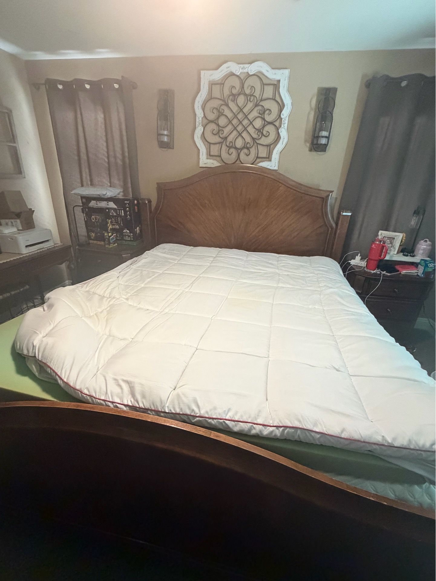 Cal King bed frame