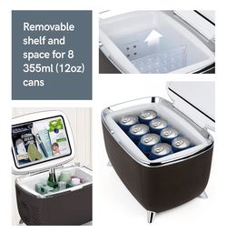 Mini Fridge - chill beverages - perfect for World Cup parties