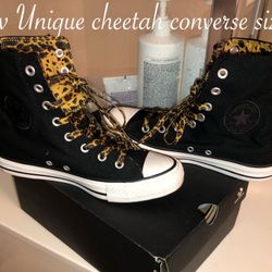 New Cheetah Converse Size 8 $60 From