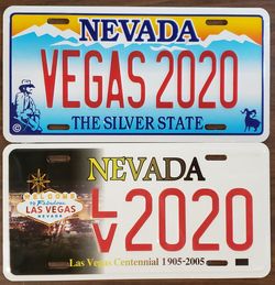 2020 Novelty Plates
