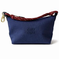 Miu Miu  bag Gabardine pouch  100% authentic