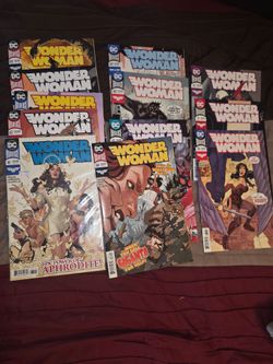 Dc Universe comics Wonder Woman 61 to 72