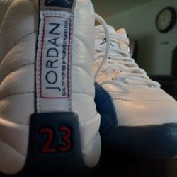 French Blue Jordan 12 Size 5.5Y