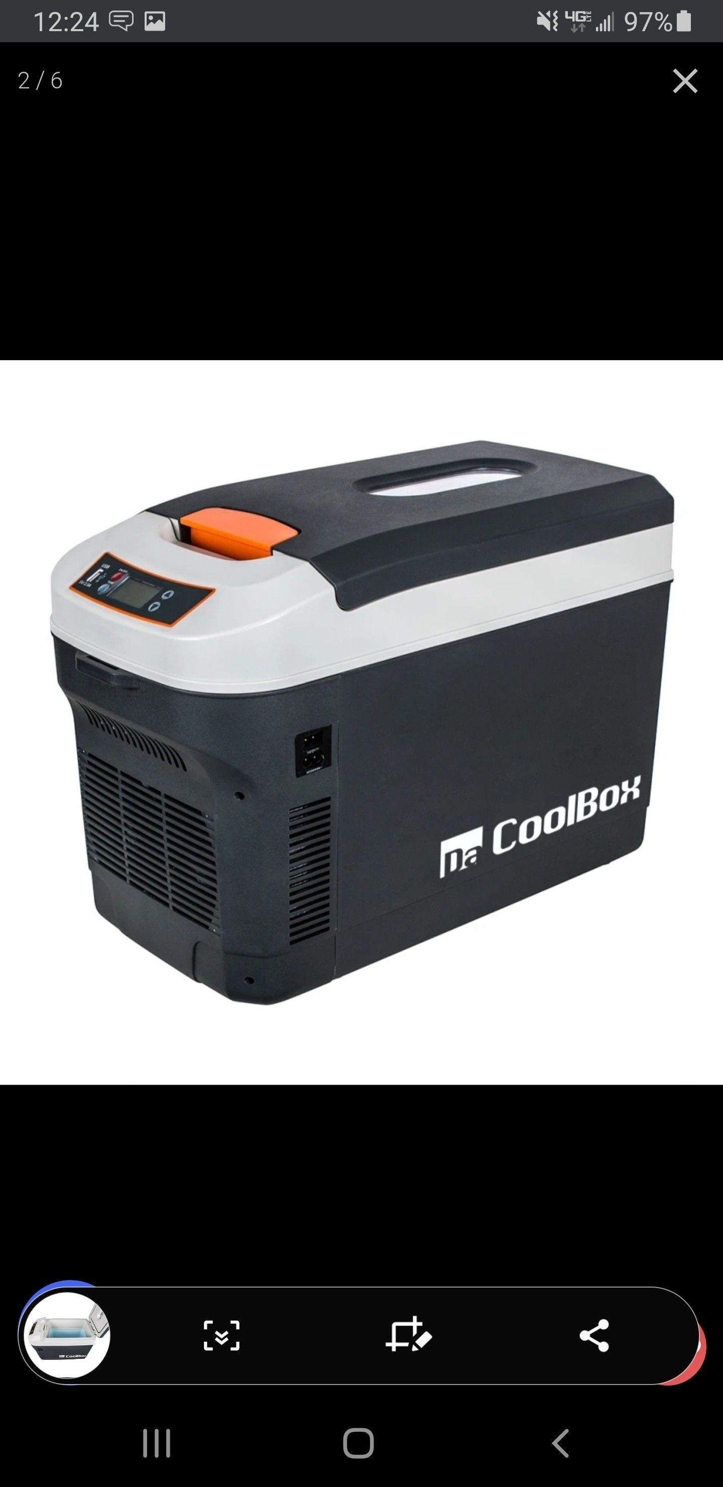 Da cool box electric cooler