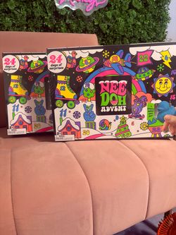 Needoh Advent Christmas calendar $60 each pick up only 78238