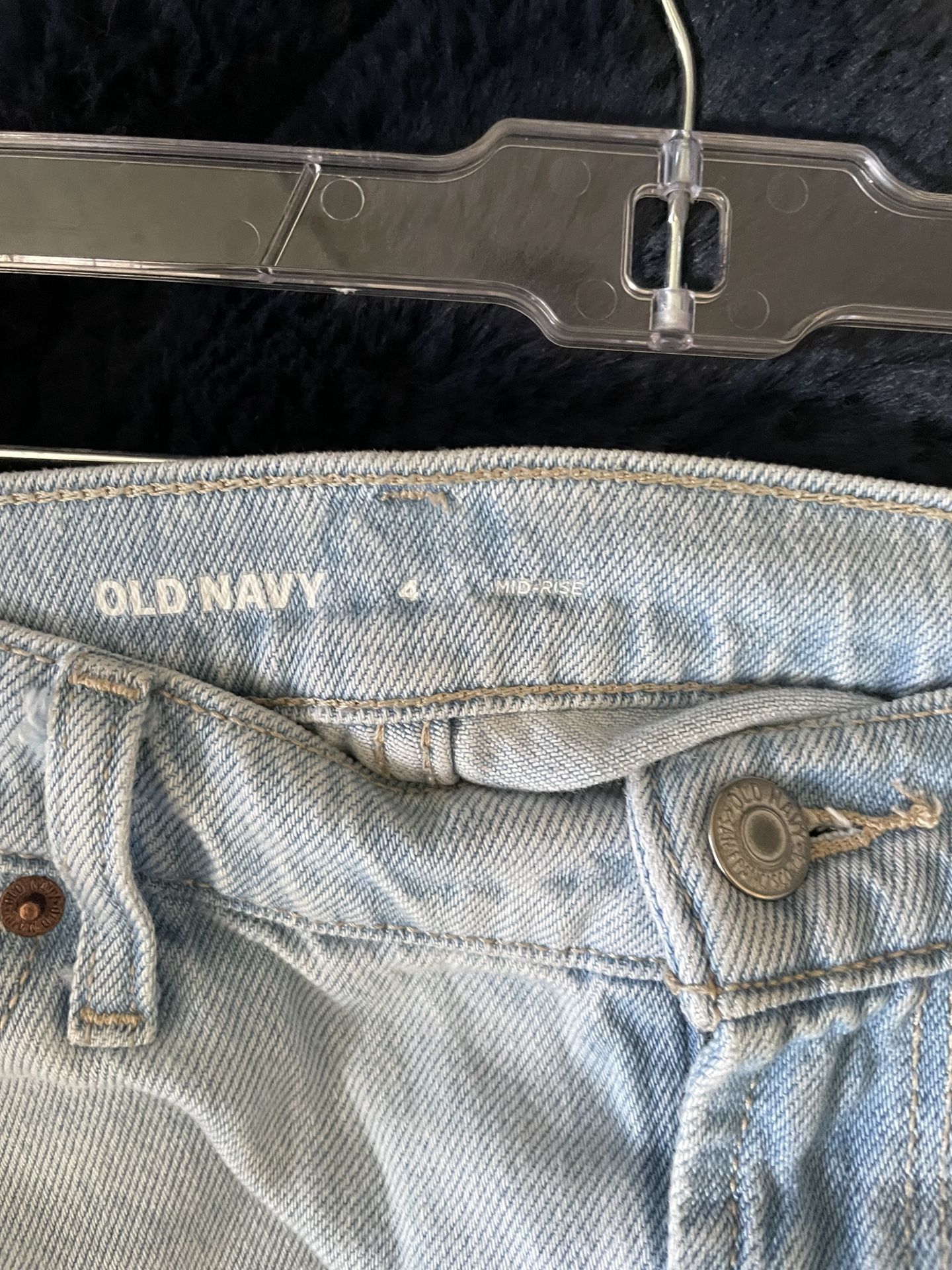 Denim Maxi Skirt Old Navy Size 4
