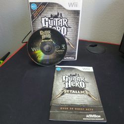Guitar Hero Metallica Wii 
